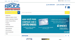 Desktop Screenshot of lojafercical.com.br
